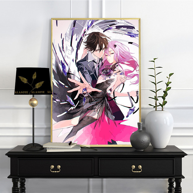 Guilty Crown Famous Japanese Anime Poster Manga Illustration Art Print Wall  Picture Decor Canvas Painting - AliExpress